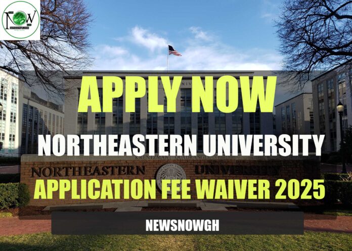 Northeastern University (NEU) Application Fee Waiver
