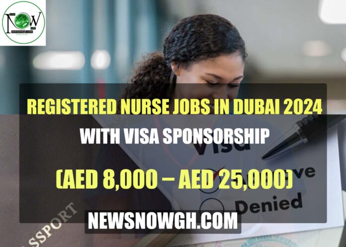 Registered Nurse Jobs in Dubai 2024 with Visa Sponsorship