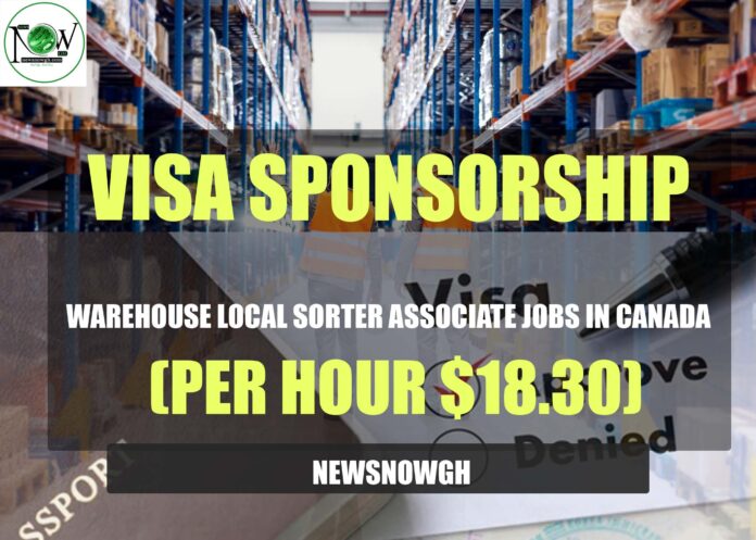 Warehouse Local Sorter Associate Jobs in Canada