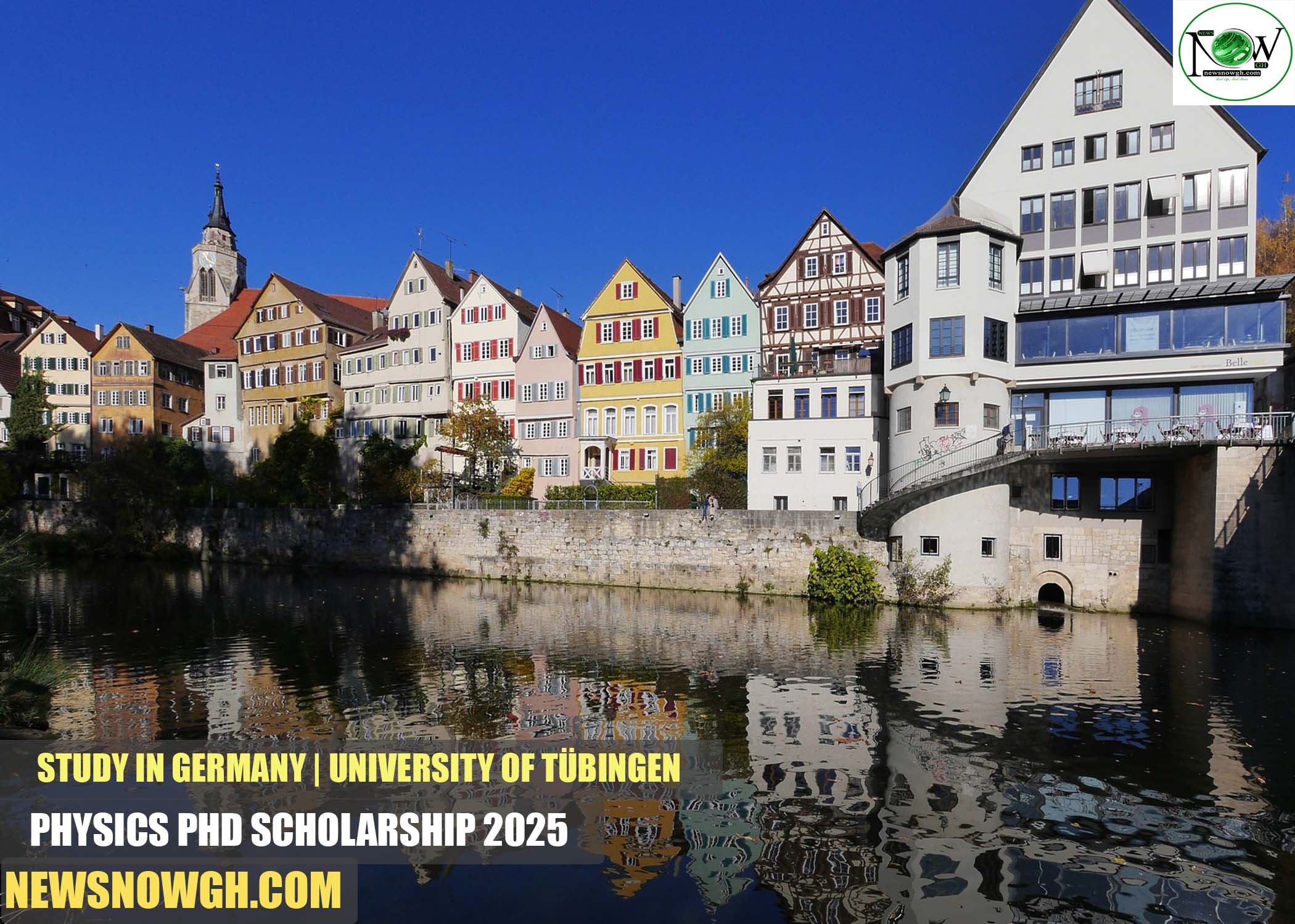 University of Tübingen Physics PhD Scholarship 2025 University of Tübingen Physics PhD Scholarship