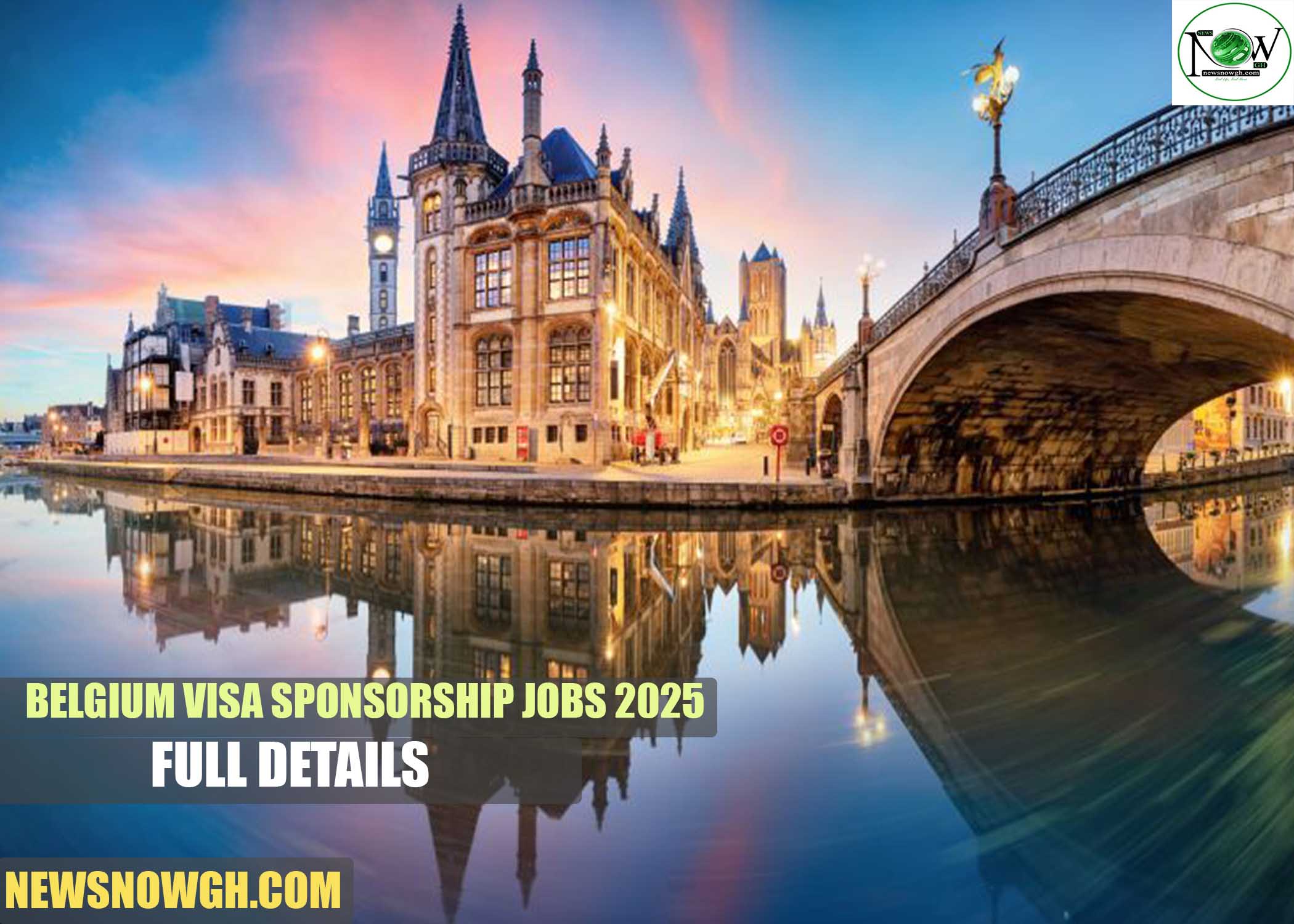 Belgium Visa Sponsorship Jobs 2025 Belgium Visa Sponsorship Jobs 2025