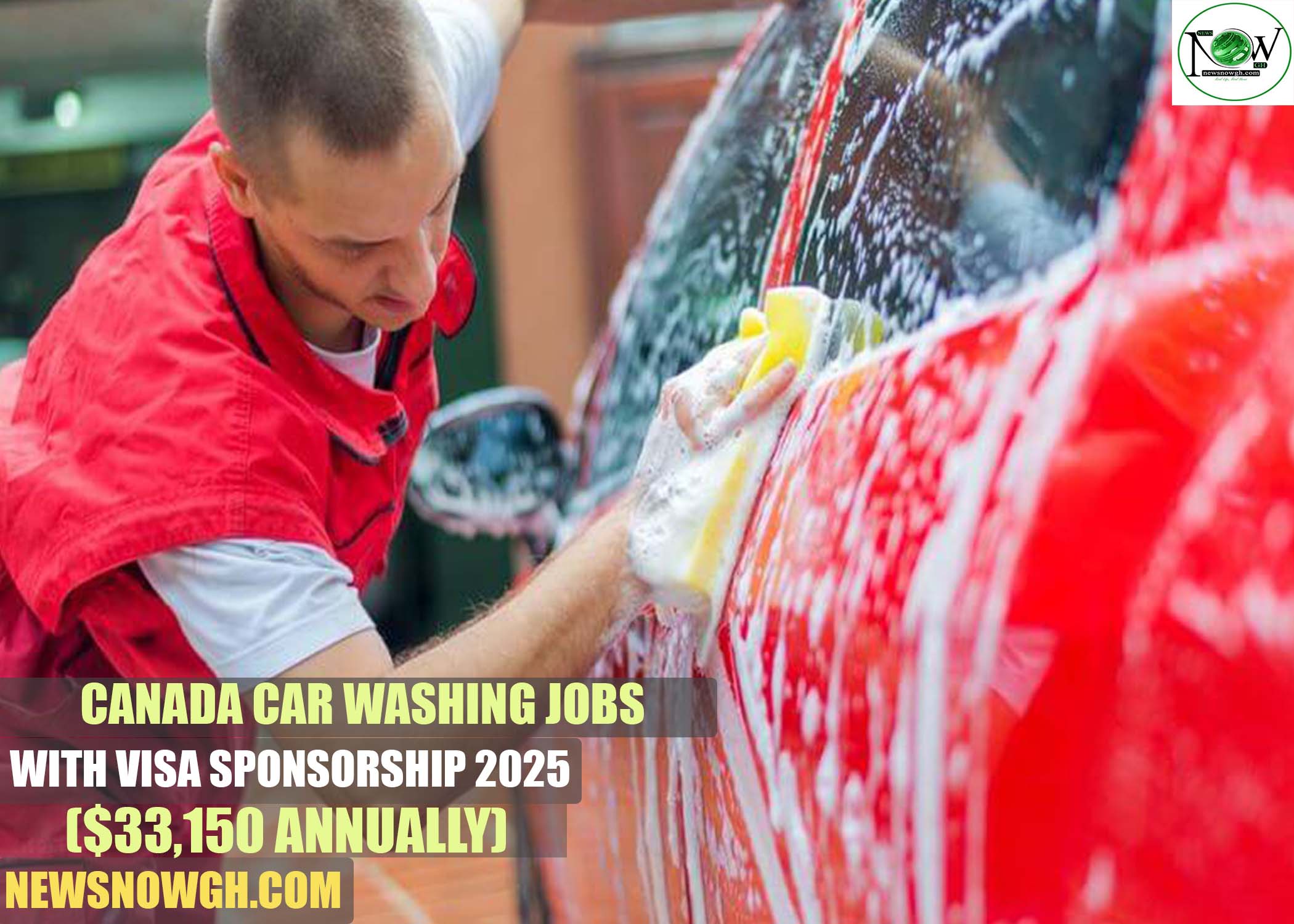 Canada Car Washing Jobs with Visa Sponsorship Canada Car Washing Jobs with Visa Sponsorship