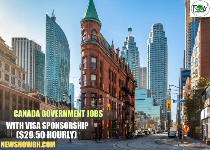 Canada Government Jobs with Visa Sponsorship