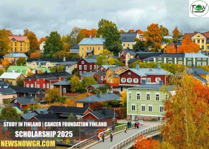 Cancer Foundation Finland Scholarship
