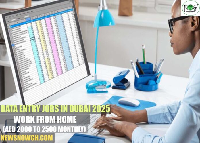 Data Entry Jobs in Dubai 2025 | Work from Home