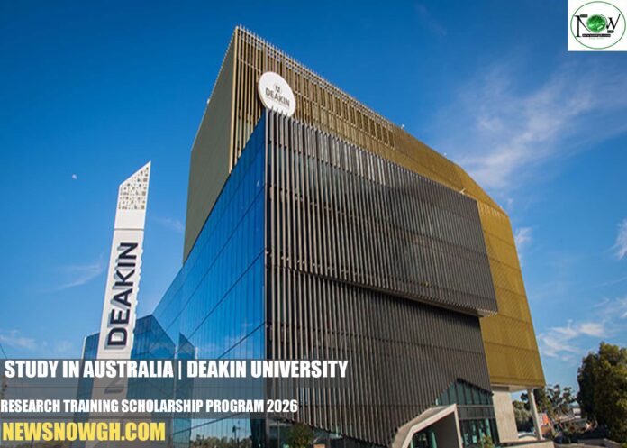 Deakin University Research Training Scholarship