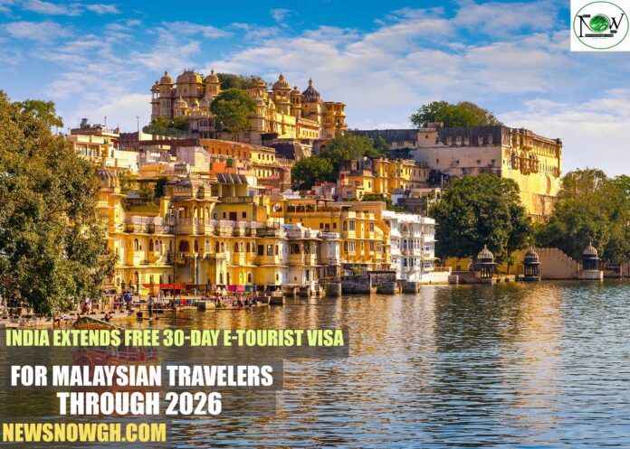 India Extends Free 30-Day e-Tourist Visa for Malaysian Travelers Through 2026