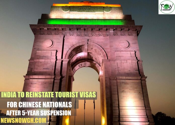 India to Reinstate Tourist Visas for Chinese Nationals After 5-Year Suspension