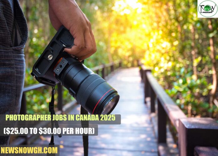 Photographer Jobs in Canada 2025