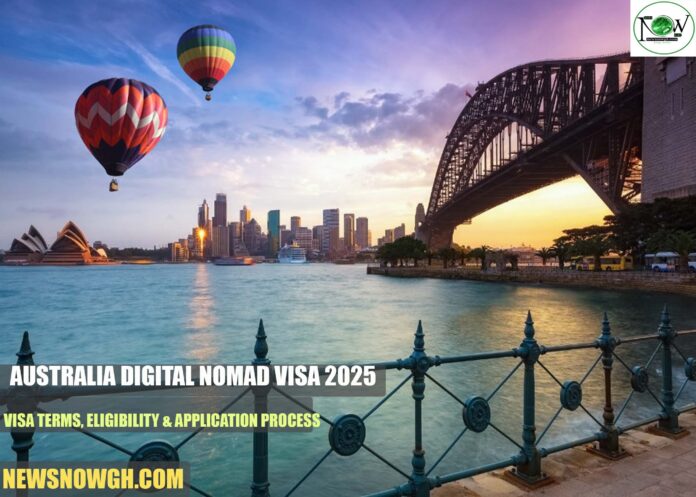 Australia Digital Nomad Visa 2025: Visa Terms, Eligibility & Application Process