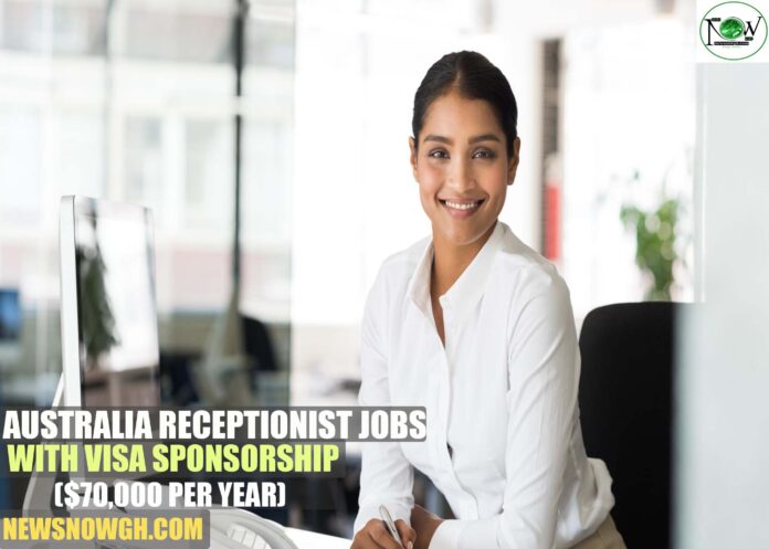 Australia Receptionist Jobs