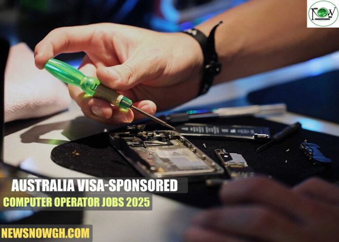 Australia Visa-Sponsored Computer Operator Jobs 2025