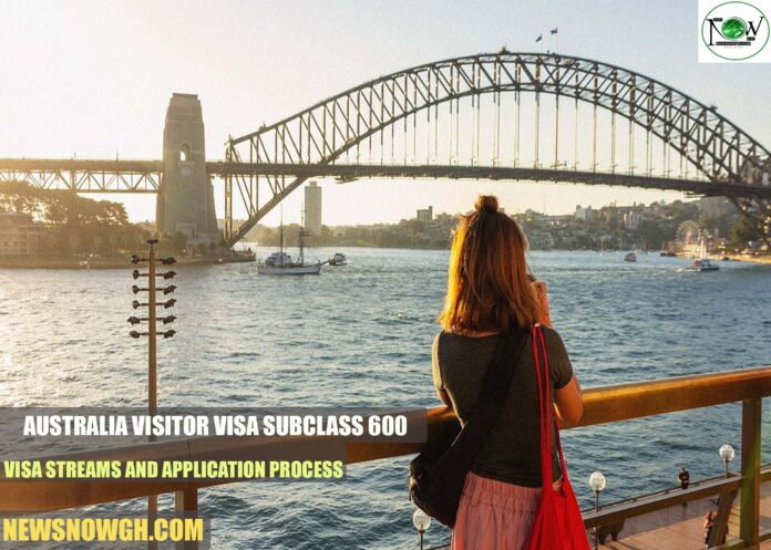 Australia Visitor Visa Subclass 600: Visa Streams and Application Process