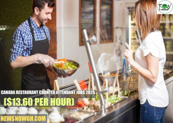 Canada Restaurant Counter Attendant Jobs 2025
