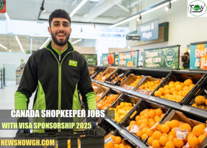 Canada Shopkeeper Jobs