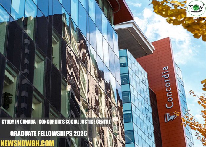 Concordia’s Social Justice Centre Graduate Fellowships