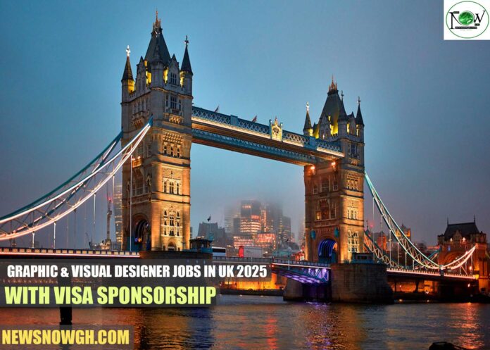 Graphic & Visual Designer Jobs in UK 2025 with Visa Sponsorship