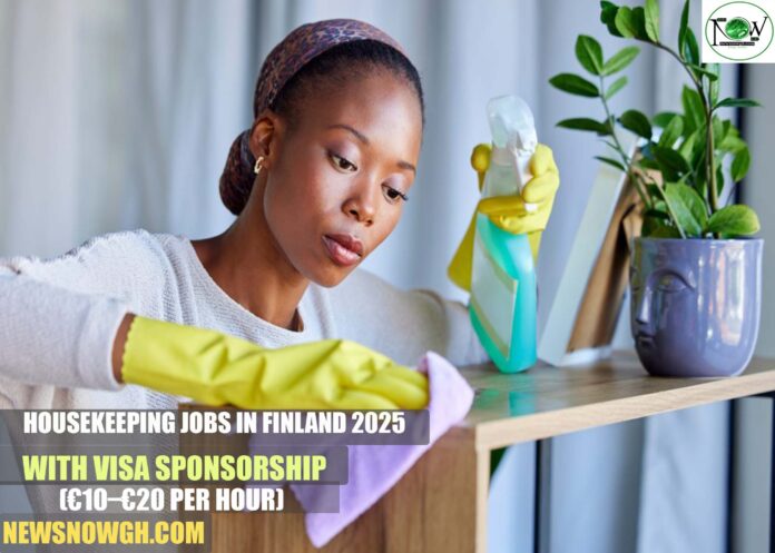Housekeeping Jobs in Finland 2025 with Visa Sponsorship