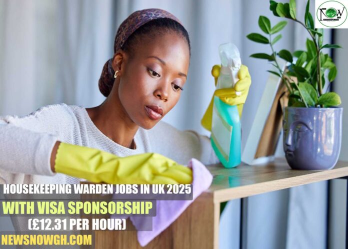 Housekeeping Warden Jobs in UK 2025 with Visa Sponsorship