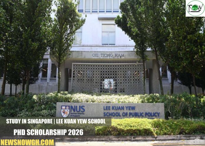 Lee Kuan Yew School PhD Scholarship