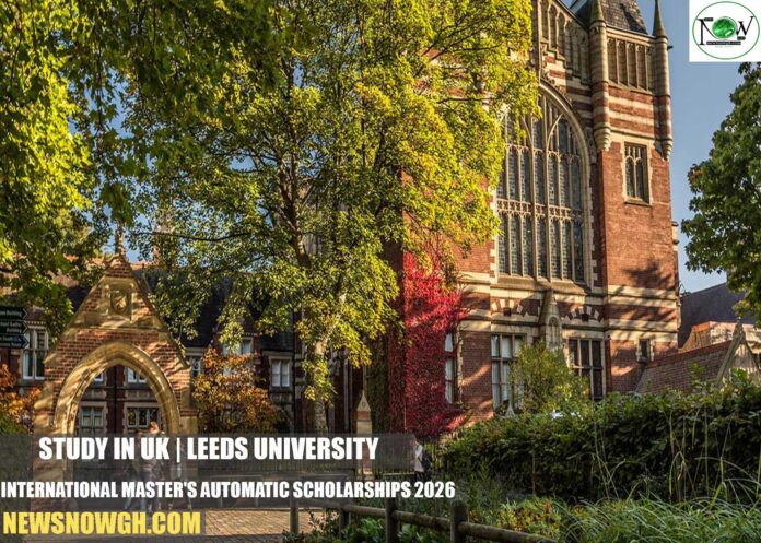 Leeds University International Master's Automatic Scholarships