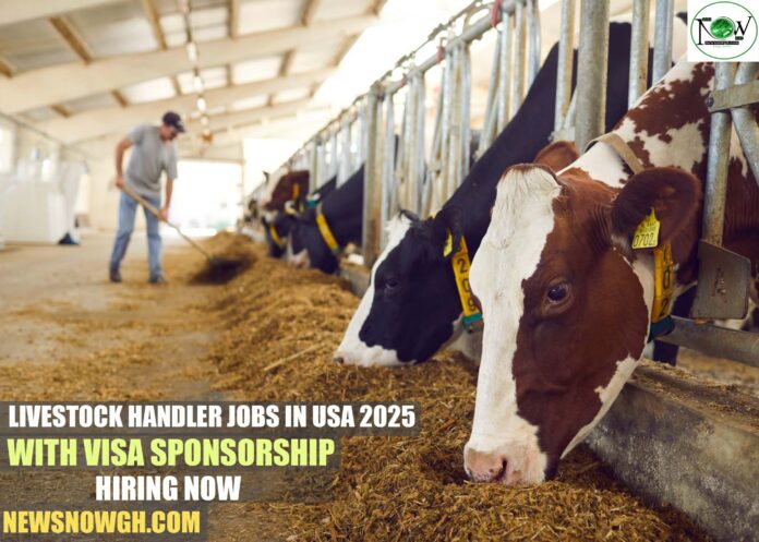 Livestock Handler Jobs in USA 2025 with Visa Sponsorship | Hiring Now