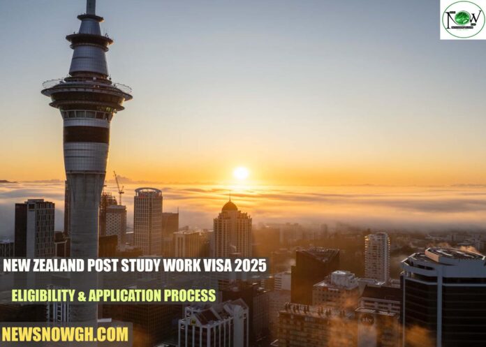 New Zealand Post Study Work Visa 2025: Eligibility & Application Process