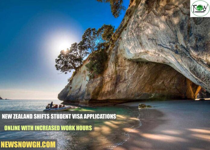 New Zealand Shifts Student Visa Applications Online with Increased Work Hours