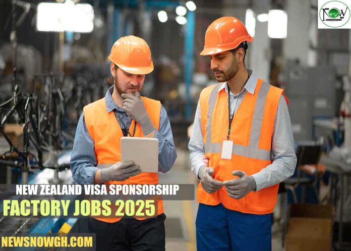 New Zealand Visa Sponsorship Factory Jobs