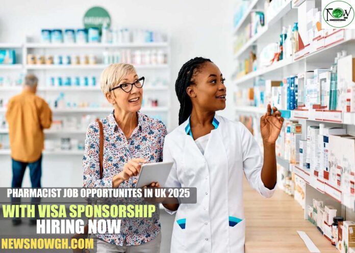 Pharmacist Job Opportunites in UK 2025 Pharmacist Job Opportunites in UK 2025 with Visa Sponsorship | Hiring Now