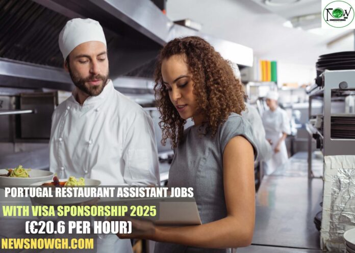 Portugal Restaurant Assistant Jobs