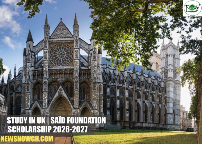 Saïd Foundation Scholarship