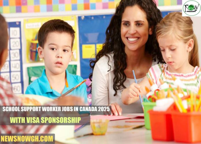 School Support Worker Jobs in Canada 2025 School Support Worker Jobs in Canada 2025 with Visa Sponsorship