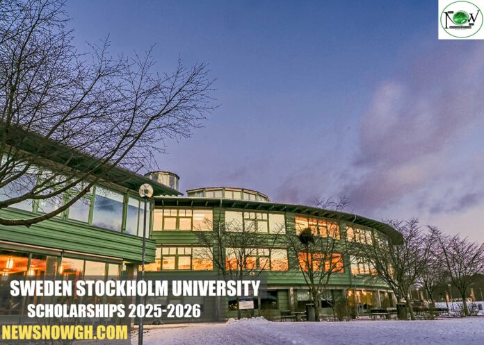 Sweden Stockholm University Scholarships