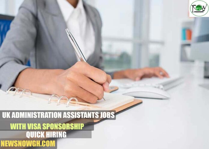 UK Administration Assistants Jobs