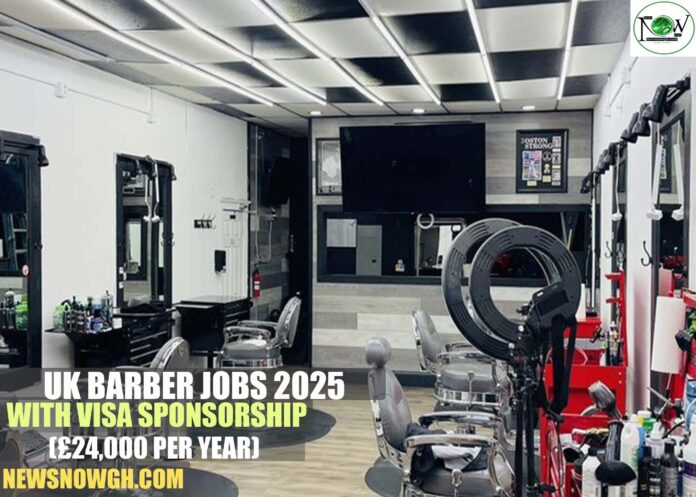 UK Barber Jobs 2025