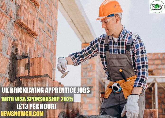 UK Bricklaying Apprentice Jobs