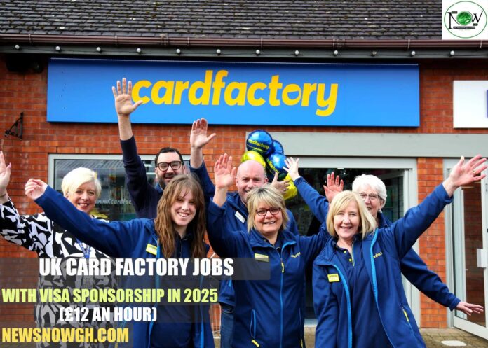 UK Card Factory Jobs