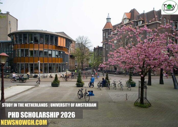 University of Amsterdam PhD Scholarship