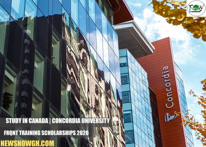 Concordia University FRQNT Training Scholarships