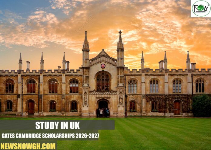 Gates Cambridge Scholarships 2026-2027