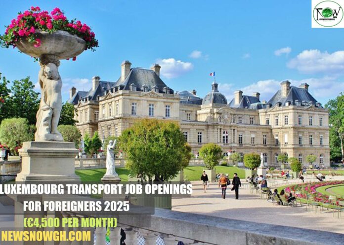 Luxembourg Transport Job Openings
