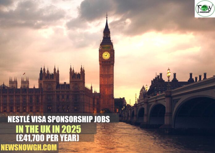 Nestlé Visa Sponsorship Jobs
