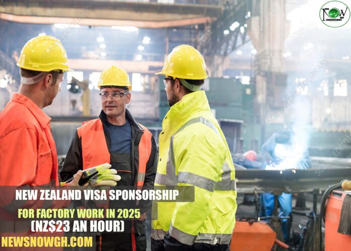 New Zealand Visa Sponsorship for factory work