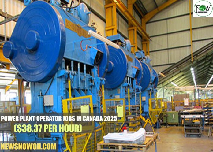 Power Plant Operator Jobs in Canada 2025