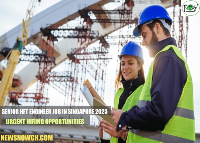 Senior HFT Engineer Job in Singapore 2025 | Urgent Hiring Opportunities