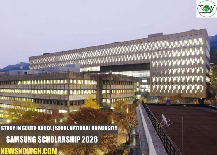 Seoul National University Samsung Scholarship 2026