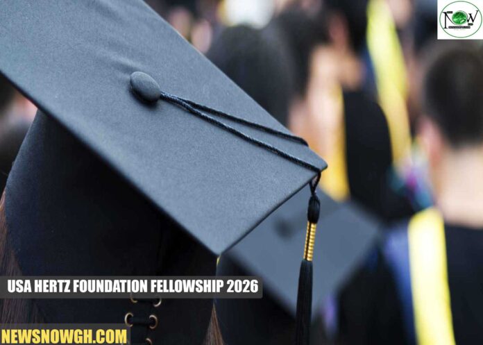 USA Hertz Foundation Fellowship