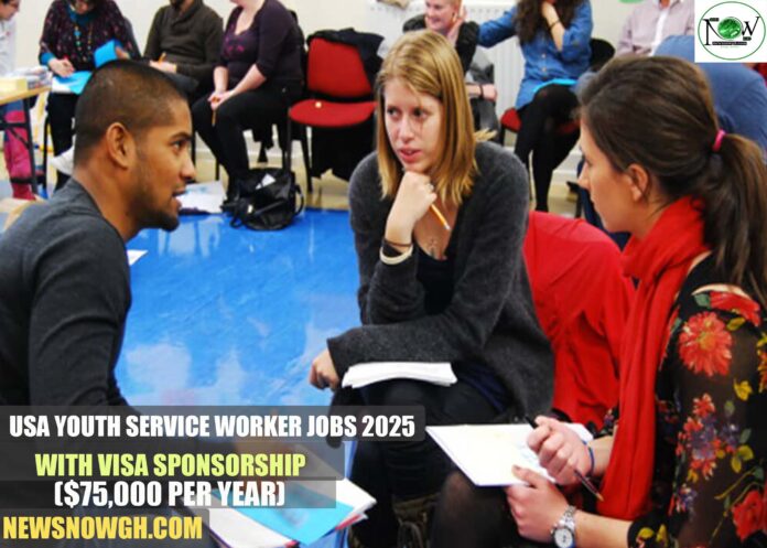 USA Youth Service Worker Jobs 2025