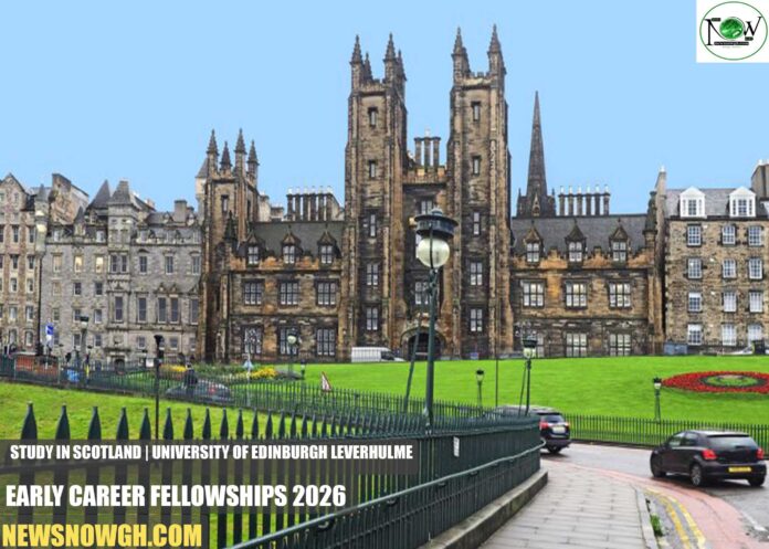 University of Edinburgh Leverhulme Early Career Fellowships